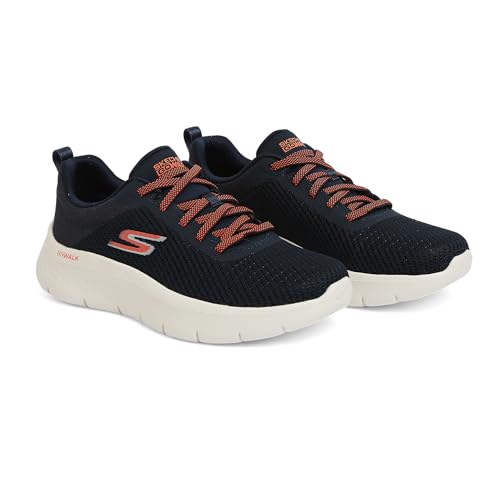 Skechers GO Walk Flex - Alani, Navy/Coral, 5