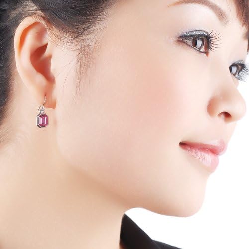 T400 genuine crystal earrings jewelry gifts new female Korean version of the small city of Love 2016