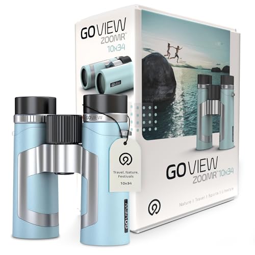 GOVIEW ZoomR 10x34 Binoculares para Adultos miniatura 1