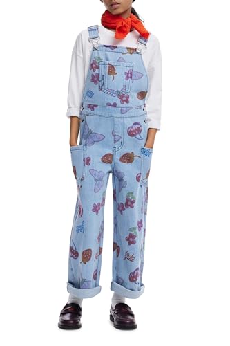 Mono Desigual Jumpsuit denim para vestir rápido con estilo juvenil