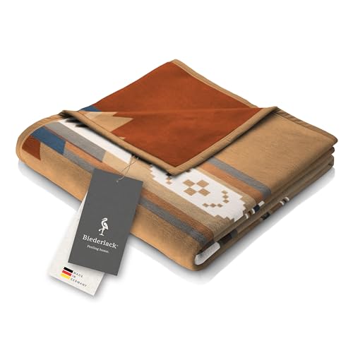 Biederlack Kuscheldecke Montana I Wohndecke aus...