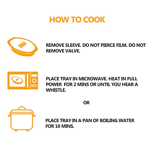 Keto Chef Instant Chilled Meals - Konjac Vegan & Low Calorie, High in Protein, Microwavable Meal | Ready to Eat Meal Pack of 4 (370g) (Biryani)