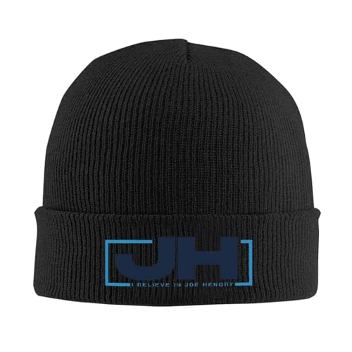 UGJFDKK Gorro de punto1pc Gorros Joe Hendry Creo en Joe Hendry Gorros de Gorro Mujer Vintage Masculino KPOP Estampado en Invierno Regalo Deportivo
