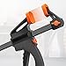 Maizoon F Clamps for Woodworking 4 Pack,Quick Grip Clip and One-Handed Ratchet Bar Gadget Kit,DIY Projects Hand Tool,ND01