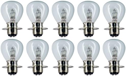 CEC Industries #2530 Bulbs, 5.9/6.2 V, 38.5/26 W, P15d Base, RP-11 shape (Box of 10)