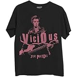 The Sex Pistols T Shirt Sid Vicious Photo Official Mens Black Size XL