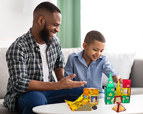 Tytan Tiles 60-Piece Construction Magnetic Building Set — view 8