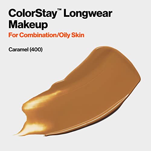 Revlon ColorStay Makeup Foundation for Combination/ Oily Skin - 30 ml, Caramel, 30 ml (Pack of 1) - Image 2