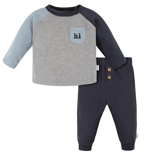 Listado de Ropa de deporte para Bebé los más recomendados. 41 Gerber - Conjunto deportivo para bebé y niño, Happy, 24 meses