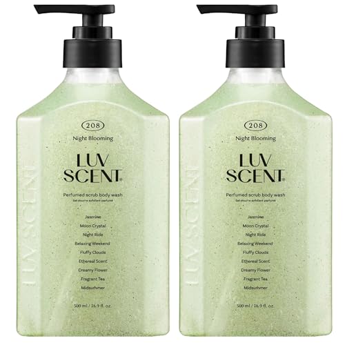 LUVSCENT �{�f�B�X�N���u �{�f�B�E�H�b�V�� 500mL 2�{�Z�b�g �i�C�g�u���[�~���O �W���X�~�� [ �����X�N���u �ێ� �p���P�A �������� �A ��_�� �\�[�v �X�N���u �S�}�[�W�� �\�[�v �I ������ ��e�� �؍� ���u�Z���g ��Ԃ���� ]