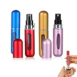 ❤Amplia aplicación: Las botellas de spray portátiles son la solución perfecta para viajar con su perfume favorito, aceites esenciales, tónicos y varios líquidos a base de agua; Estas botellas de viaje vacías recargables son perfectas para viajes, ocasiones sociales, viajes de negocios, vacaciones, deportes, actividades al aire libre, fiestas, etc.