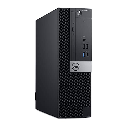 Image of Dell 5070 Small Desktop Computer (SFF) | Hexa Core Intel i5 (3.20GHz) | 16GB DDR4 RAM | 500GB SSD Solid State + 1TB HDD | WiFi + Bluetooth | Windows 11 Pro | Home or Office PC (Renewed)