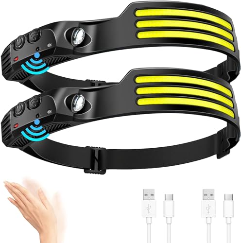 Lampe frontale puissante pour bricoler et courir dehors