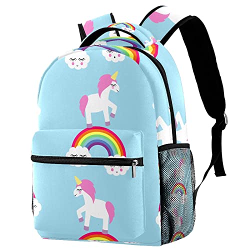 Sac à dos de voyage blanc avec porte-bouteille ergonomique Leisure Campus Medium