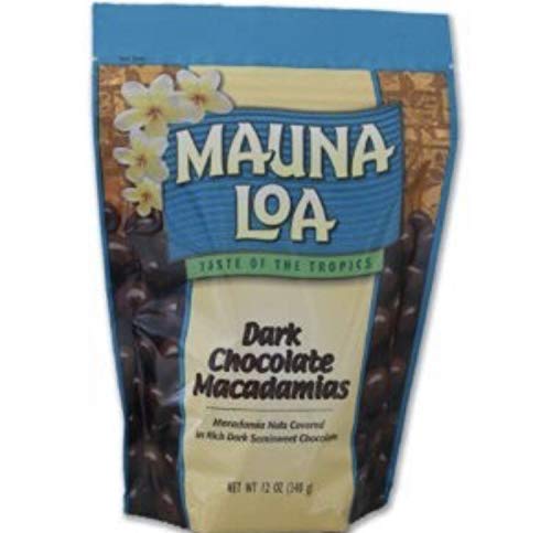 Mauna Loa Dark Chocolate Macadamias- 10 ounce bag