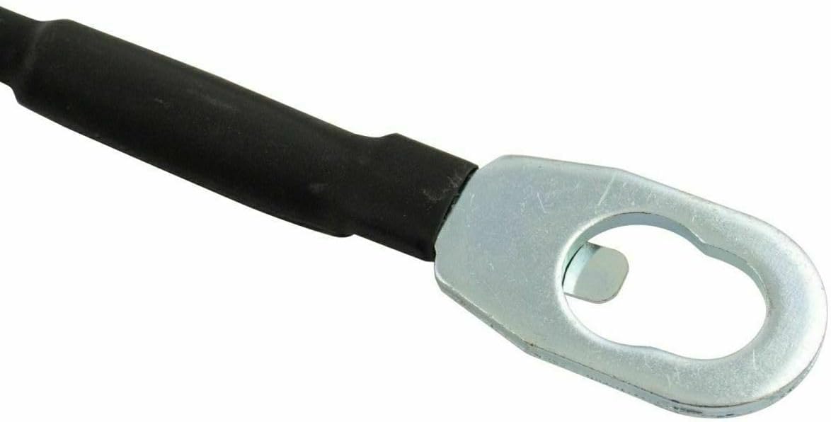 MANCHE Rear Tailgate Cables Straps Set of 2 for Nissan for Frontier 98-04 Truck Metal When Applicable,License Plate Brackets Do Not Come with Mounting Hardware Unless Otherwise Stated Black