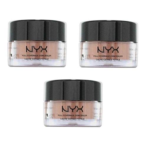 Pack of 3 NYX Above & Beyond Full Coverage Concealer, CJ07 Tan