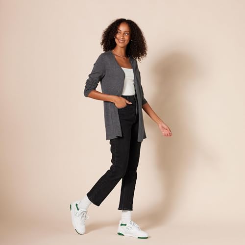 Image of Amazon Essentials Women's Lightweight Long Sleeve Open-Front Cardigan Sweater (Available in Plus Size)
