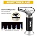 TBTEEK Butane Torch, Kitchen Torch Cooking Torch with Safety Lock & Adjustable Flame for Cooking, BBQ, Baking, Brulee, Creme, DIY Soldering(Butane Not Included)