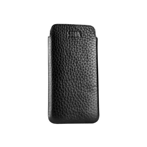 Sena 828401 Ultra Slim Leather Sleeve for iPhone 5 & 5s - 1 Pack - Retail Packaging - Black