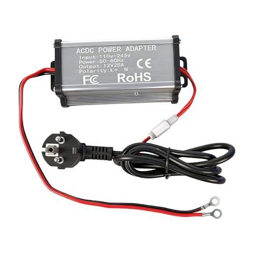 Ampia gamma di applicazioni: questo trasformatore LED adattatore di alimentazione da 12 V è stato sviluppato appositamente per riscaldatori d'aria diesel integrati da 5 kW/8 kW e consente di collegare il dispositivo alla rete elettrica. Ciò garantisce un riscaldamento affidabile in camper, camper, garage, studi o interni.