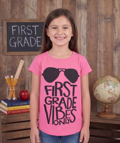 Image of Unique Baby Boys Kindergarten Vibes Only Back to School T Shirt