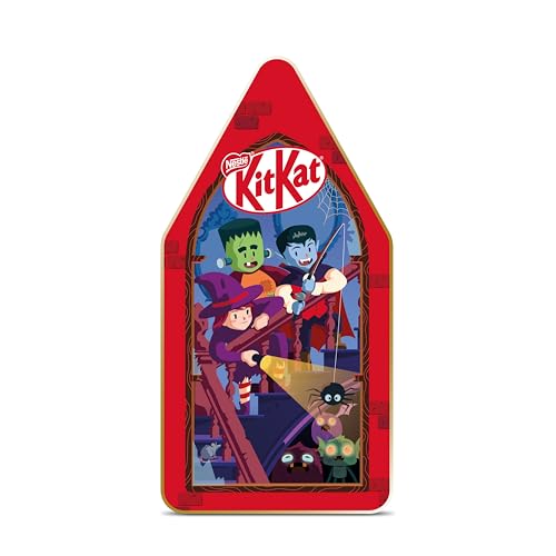 Nestlé Kitkat Figuritas de Chocolate con Leche Halloween, Lata 99.6 g