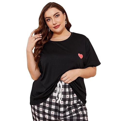 Pyjama grande taille femmes ample qui ne serre pas la taille