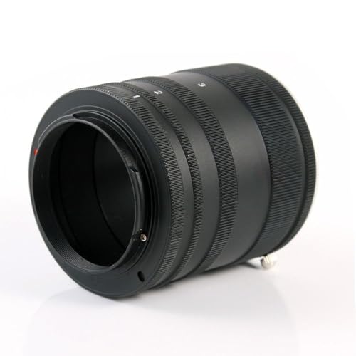 Image of FocusFoto Macro Extension Tube Ring Kit for Sony E-Mount Camera Lens NEX-5R 5T 5N NEX-6 NEX-7 a7 a7S a7R a7II a7SII a7RII a6500 a6300 a6000 a5100 a5000 a3500 FS700 VG30 VG900 for Close-up Photography