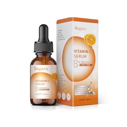 Vitamine C Sérum Visage avec Acide Salicylique,Collagene et Acide Hyaluronique,Niacinamide,peut