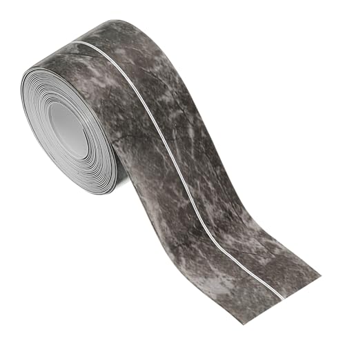 Image of PATIKIL Caulk Tape Waterproof Self Adhesive, PVC Toilet Caulking Sealant Strip Bathtub Caulk Sealing Strip Tape for Bathroom Kitchen Countertop, Ink Painting (1.5 Inch x 10.5 Ft)