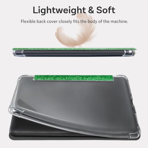 Image of CoBak Case for 7 inch Ereader - New PU Leather Cover and Clear Soft Silicone Back Cover with Auto Sleep Wake Feature