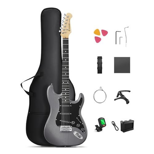 DONNER DST-80 Electric Guitar 39” Beginner...