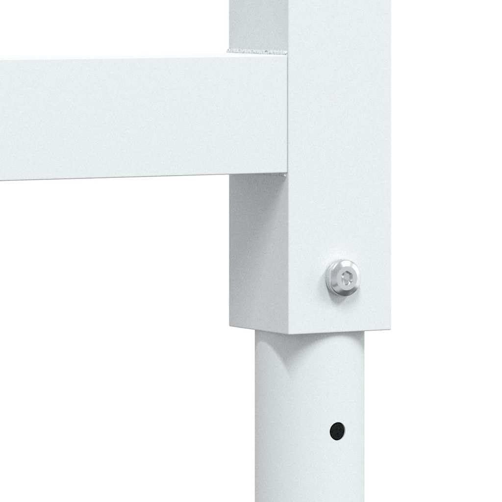 vidaXL Banco de Trabajo Rectangular Madera Maciza 100x60x(73-99,5) cm