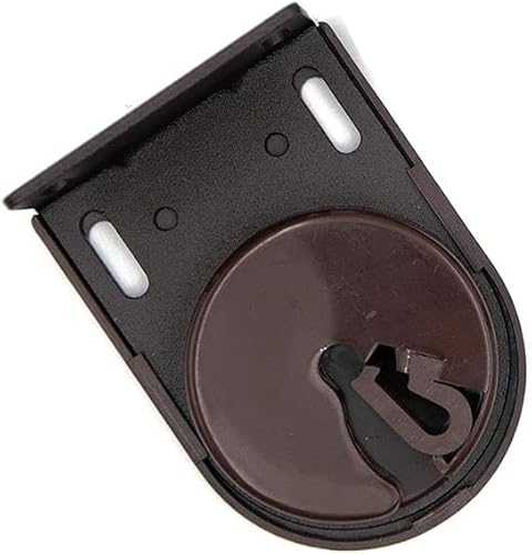 Miniatura 4 de Kit de soportes de montaje de repuesto para persianas enrollables exteriores Coolaroo inalámbricas para exteriores (marrón)