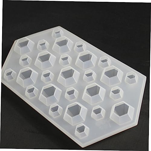 Molde de silicona para cubos de hielo diamante miniatura 2
