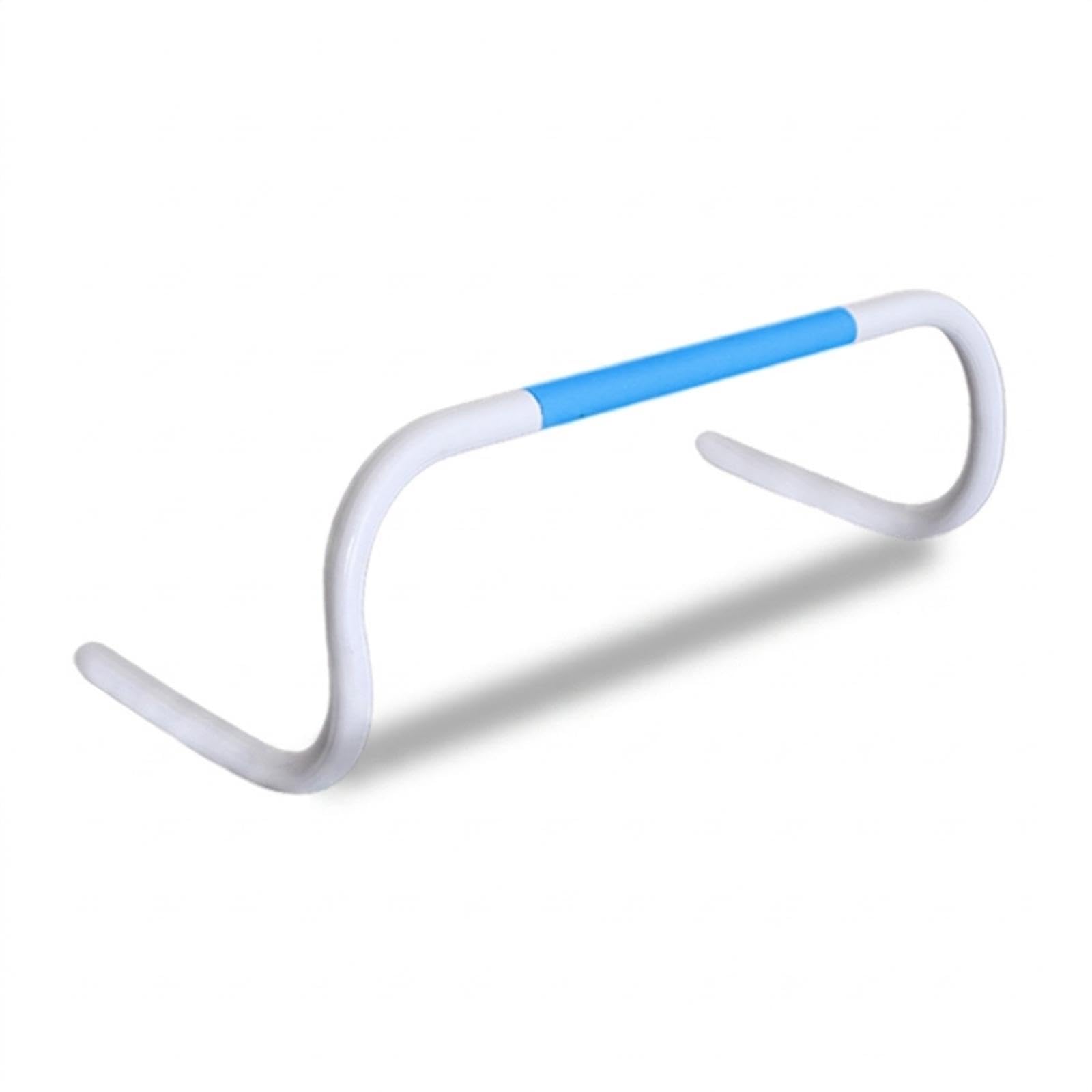 Curved Training Hurdle Auto-Repositioning Arched Hurdle Indoor and Outdoor Agility Hurdles for Soccer Athletes, Athletes, Backyard, Gym White Blue 30CM-image-34