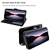 Bocasal for iPhone 14 Pro Wallet Case Compatible with MagSafe Wireless Charging, RFID Blocking Magnetic Leather Case with Card Slots Holder Kickstand Detachable Wrist Strap 6.1 Inch (Black)