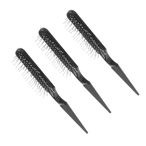 Gogogmee 3 piezas Cepillo de Pelo Profesional con de Rata para Desenredar y Peinar Cepillo para Cuidado de Pelucas y Teñido para Estilistas y Uso Doméstico