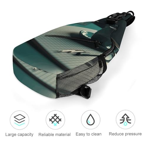Bolso bandolera deportivo casual para viaje 38x20 cm miniatura 5