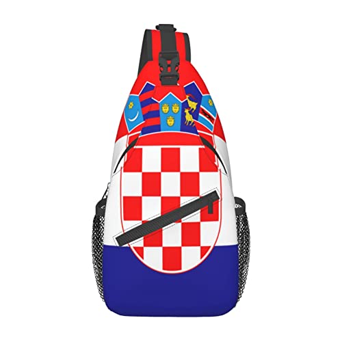 Morrales tipo bandolera bandera Croacia unisex miniatura 2