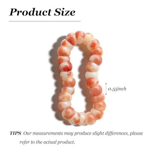 Image of Fidget Bracelet for Women Natural Bodhi Seeds Beaded Anxiety Stress Bracelets Zen Fidget Stretch Bracelets Alleviate Protection Healing Bodhi Jewelry Gifts for Women Men