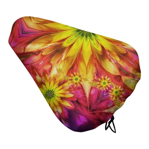 Sunflowers Pattern Bike Seat Cover