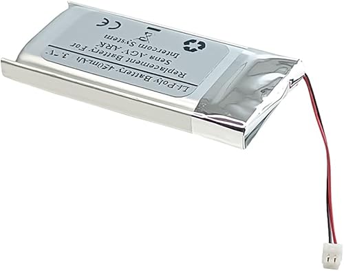 Vista 2 de Batería de repuesto de 450mAh 3.7V para el sistema de intercomunicación Sena AGV ARK