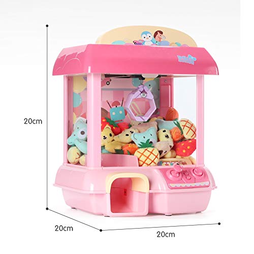 Homeriy Clip Pop Machine Afstandsbediening Elektronische Munten Poppen Grabber Spel Met Muziek Licht Interactie Kind… - Image 4