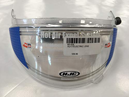 HJC Helmets HJ-17 Snowmobile Frameless Electric Snow Shield with Cord