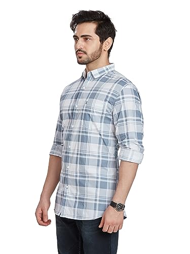 Image of BE ACTIVE Cotton Casual Checks Shirts for Men|| Casual Shirts for Men|| Mens Casual Shirts Full Sleeve
