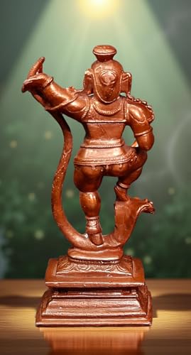Image of Kalinganarthana Krishna Copper Murti | Idol - 4.4 Inch | 330 g
