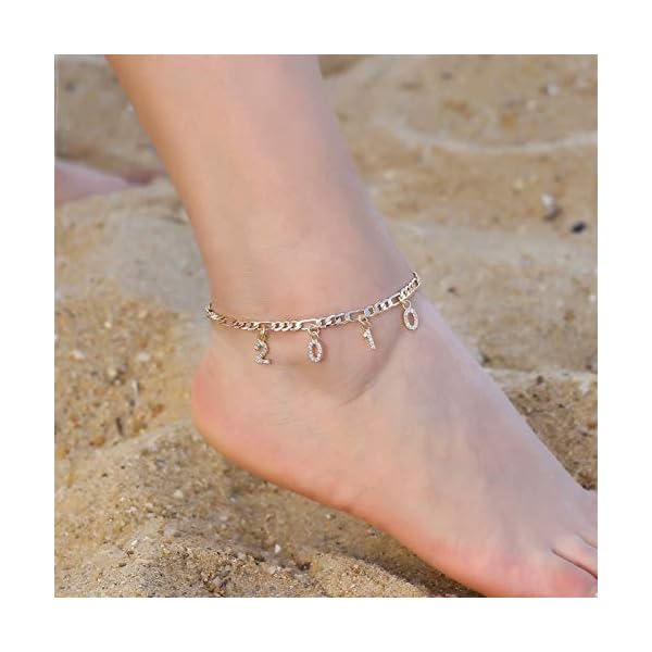 Turandoss-Birth-Year-Number-Ankle-Bracelets-for-Women-14K-Gold-Filled-Dainty-CZ-Date-Anklet-Personalized-Birth-Year-Number-Ankle-Bracelets-for-Women-Beach-Foot-Jewelry Birth Year Number Ankle Bracelets for Women, 14K Gold Filled Dainty CZ 2003 Date Anklet Personalized Birth Year Number Ankle Bracelets for Women(2003)