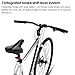 HH HILAND 700C Road Hybrid Bike, 7 speeds Bikes Urban City Commuter Bicycle with Disc Brake for Men Women Adult Comfortable Bicycle
